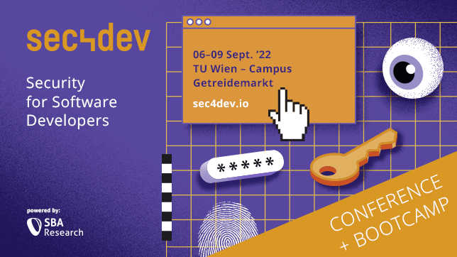 sec4dev Conference & Bootcamp – Die österreichische Konferenz für Softwaresicherheit