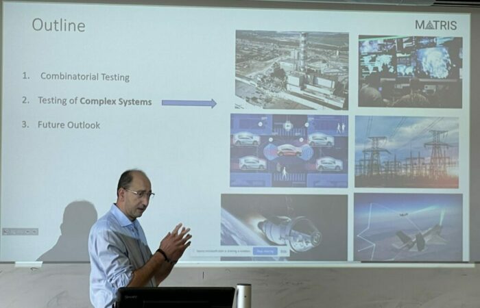 Invited talk “COMBINATORIAL METHODS FOR TESTING AND ANALYSIS OF COMPLEX SYSTEMS” given by Dimitris Simos in the Lecture Series of the Research Institute for Supply Chain Management @ WU