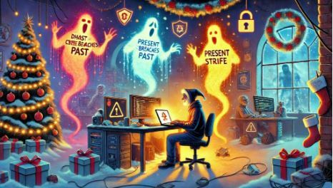 Christmas Tale Scrooge as hacker