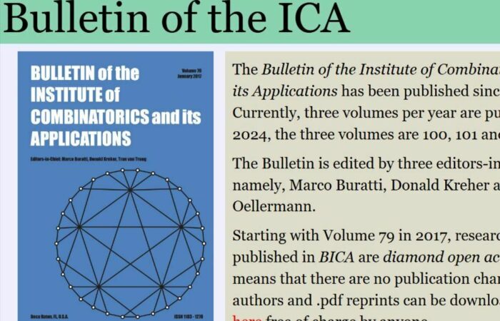 MATRIS Paper in Bulletin of the ICA